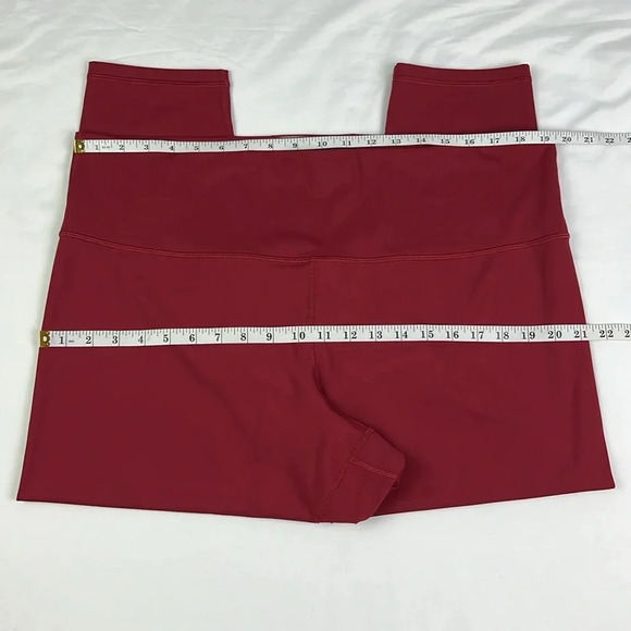 Athleta Women’s 3X Elation Train 7/8 Tight Deep Red - Picture 7 of 11